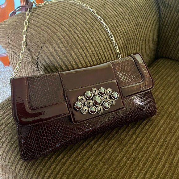 Brighton “Venus Plum” E5577681 clutch - Picture 1 of 6